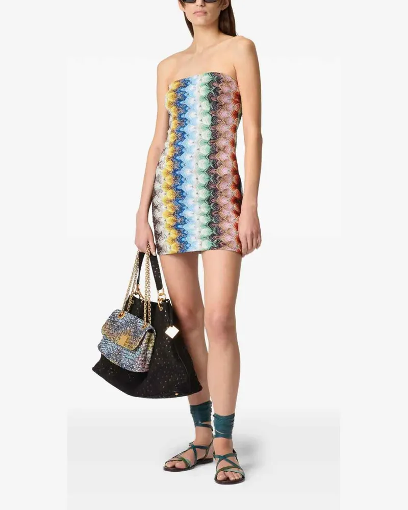 Missoni Kurzes Kleid - Bunt Bunt