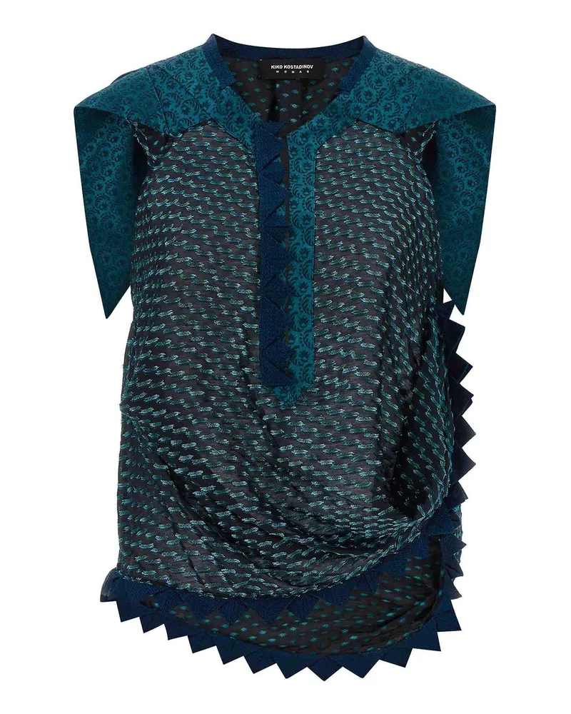 KIKO KOSTADINOV Top - Blau Blau