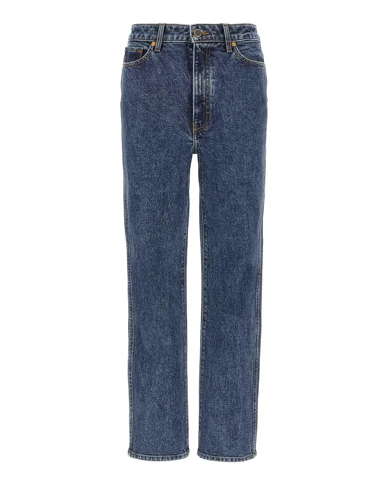 KHAITE Bootcut Jeans - Blau Blau