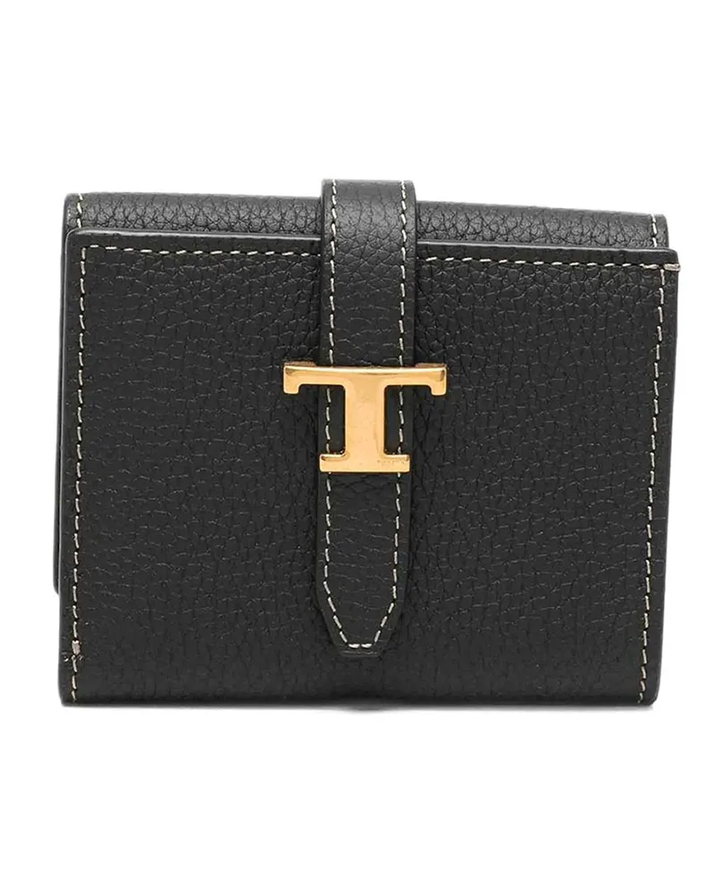 TOD'S Portemonnaie - Schwarz Schwarz