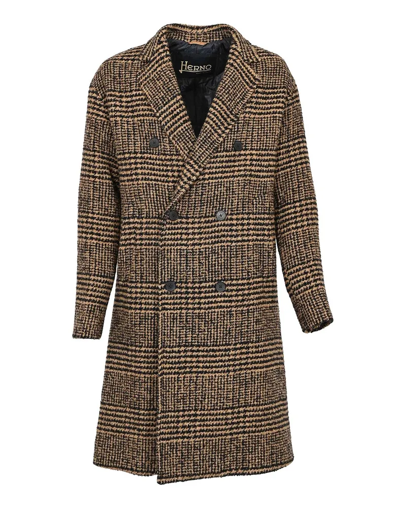 Herno Knielanger Mantel - Camel Camel