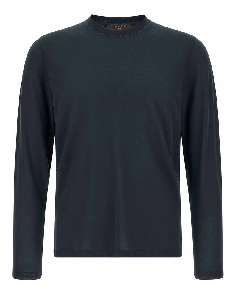 Zanone T-Shirt - Blau Blau