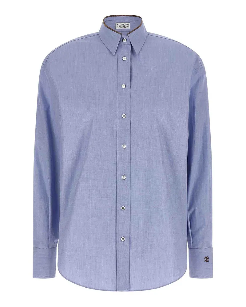 Brunello Cucinelli Hemd - Hellblau Hellblau