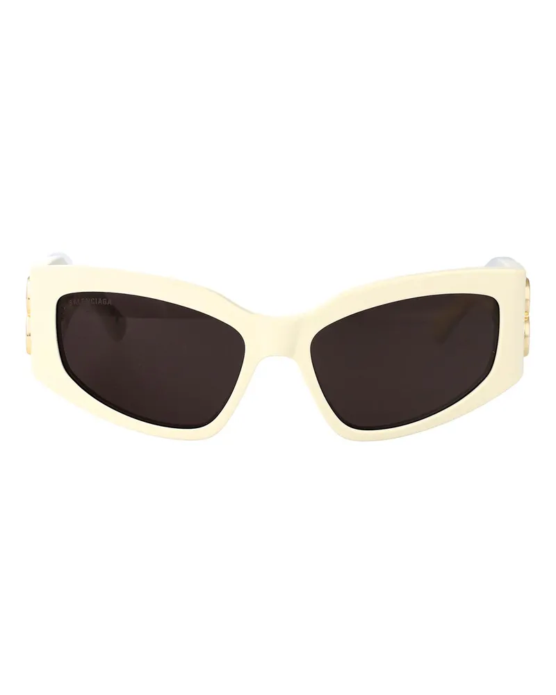 Balenciaga Sonnenbrille - Weiß Weiß