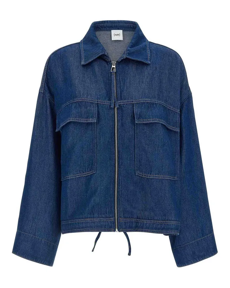 NUDE Jeansjacke - Blau Blau