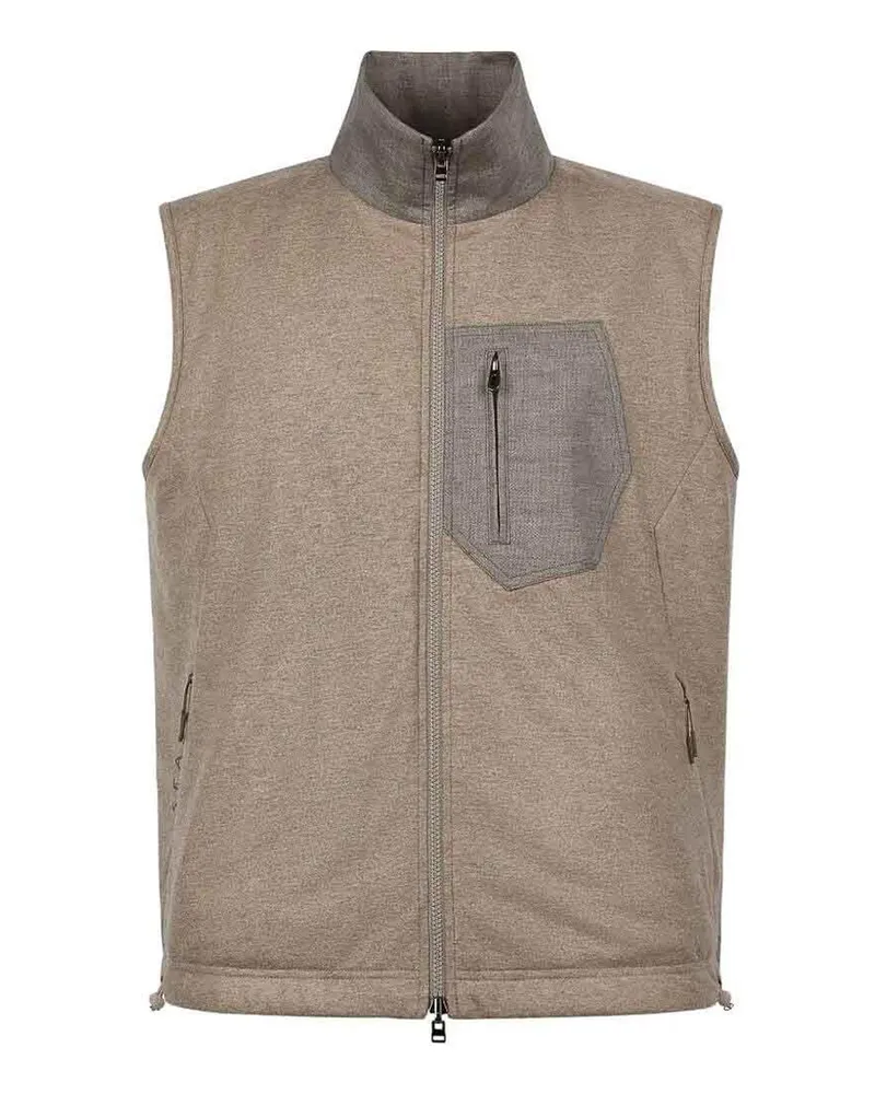 SEASE Weste - Beige Beige