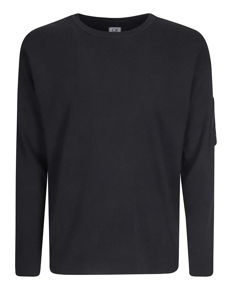 C.P. Company C. P. Company Rundhalspullover - Schwarz Schwarz