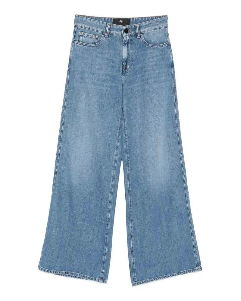 3x1 Straight Leg Jeans - Blau Blau