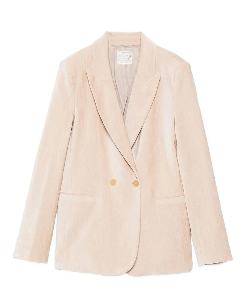 forte_forte Blazer - Beige Beige