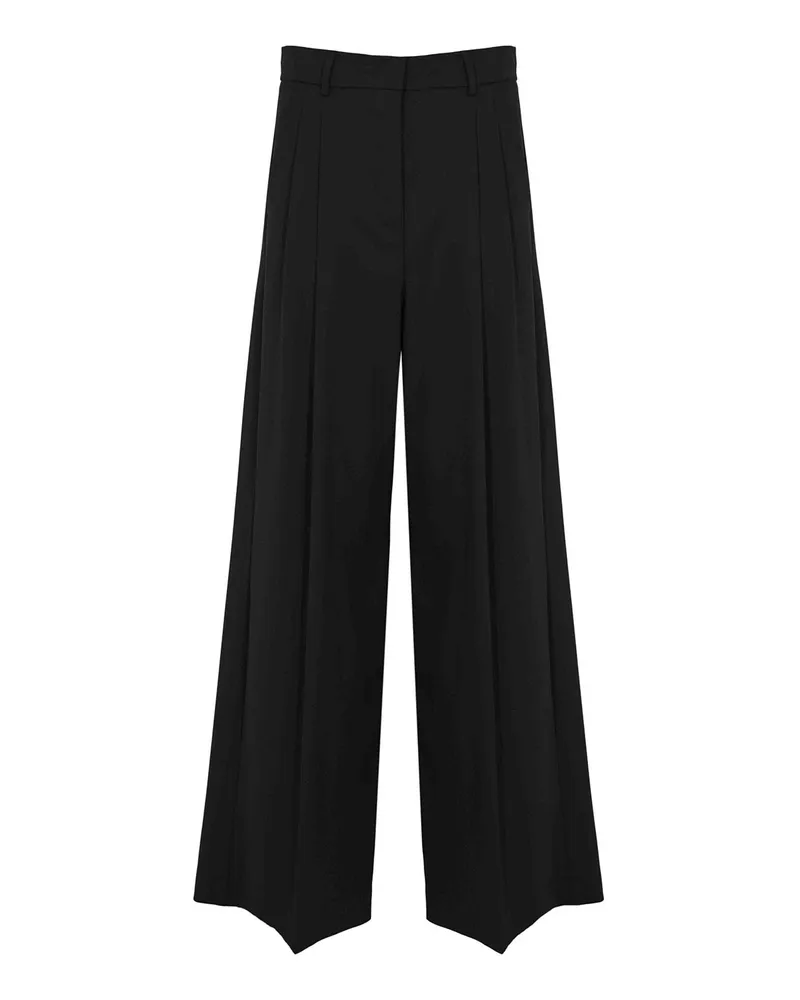 Max Mara Casual Hose - Schwarz Schwarz