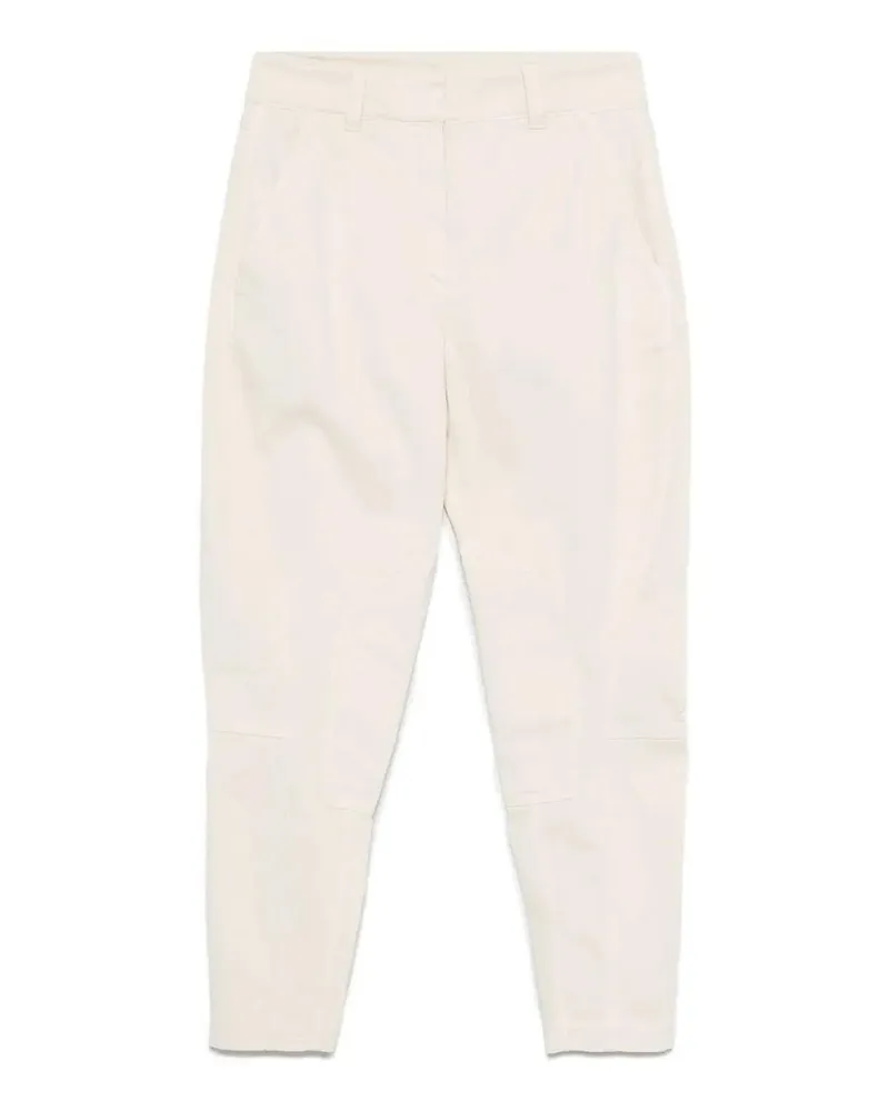 Brunello Cucinelli Casual Hose - Weiß Weiß