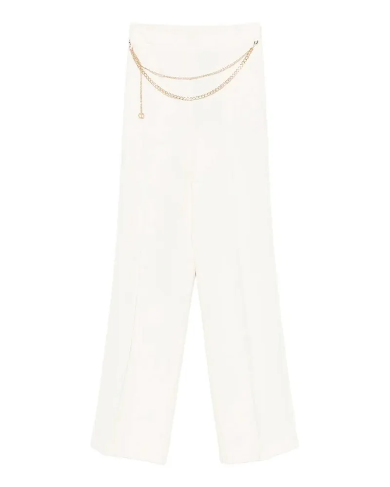 Twin-Set Casual Hose - Weiß Weiß