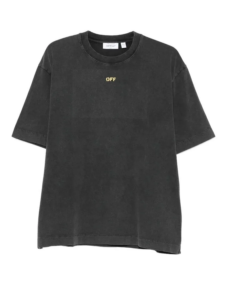 OFF-WHITE T-Shirt - Schwarz Schwarz