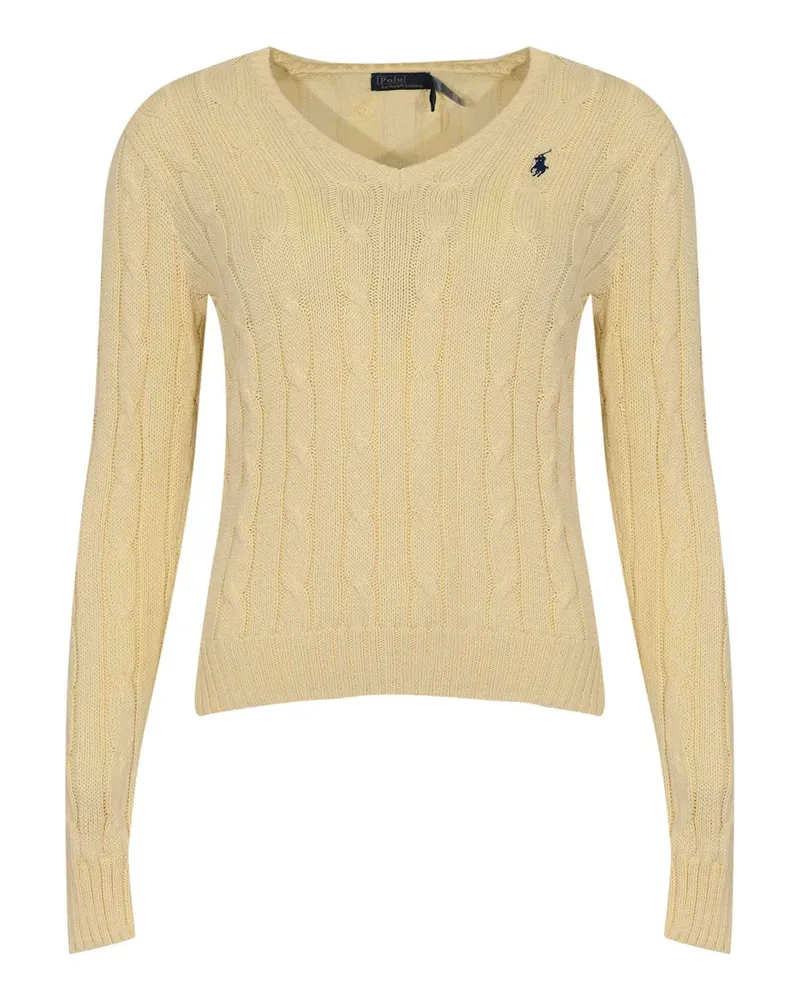 Ralph Lauren Rundhalspullover - Beige Beige