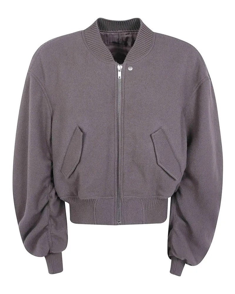 Rick Owens Daunenjacke - Grau Grau