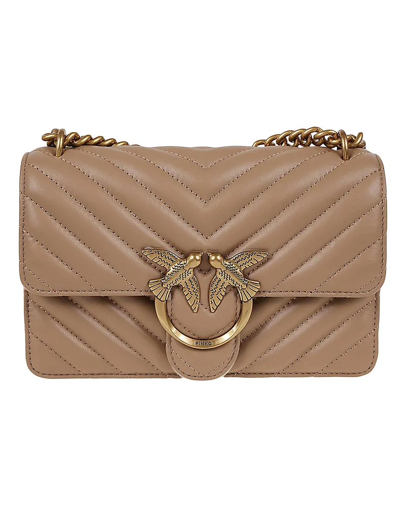 Pinko Umhängetasche - Beige Braun