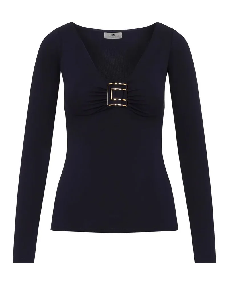 Elisabetta Franchi Top - Blau Blau