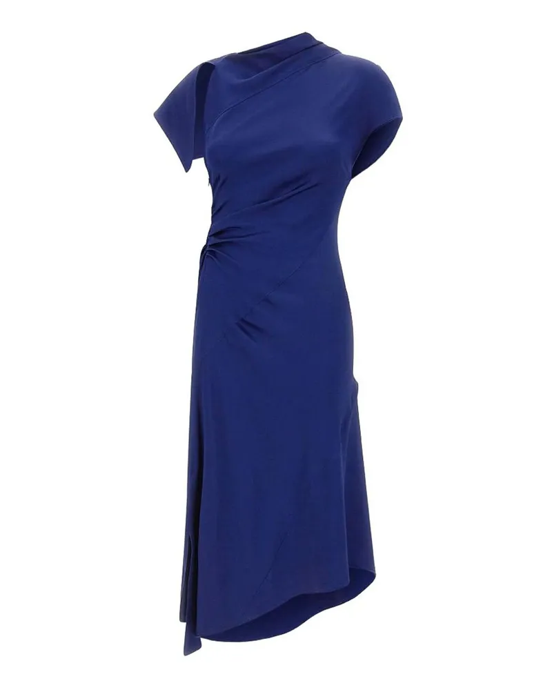 Victoria Beckham Knielanges Kleid - Blau Blau