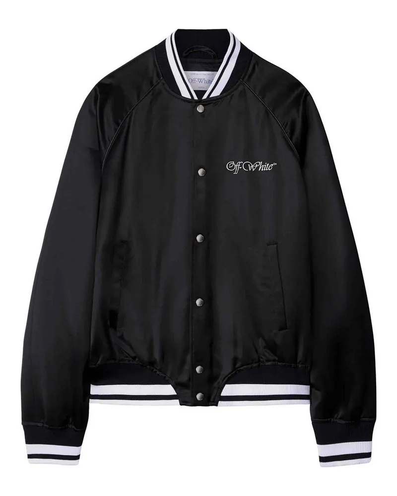 OFF-WHITE Bomberjacke - Schwarz Schwarz