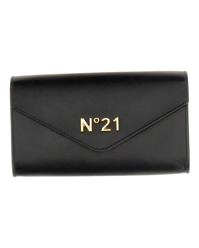 N° 21 Portemonnaie - Schwarz Schwarz