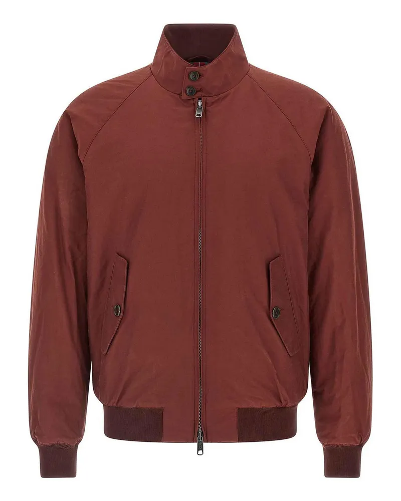 Baracuta Rollkragenpullover - Rot Rot