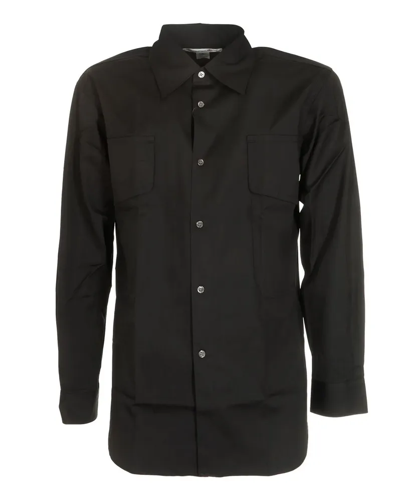 Comme des Garçons Hemd - Schwarz Schwarz