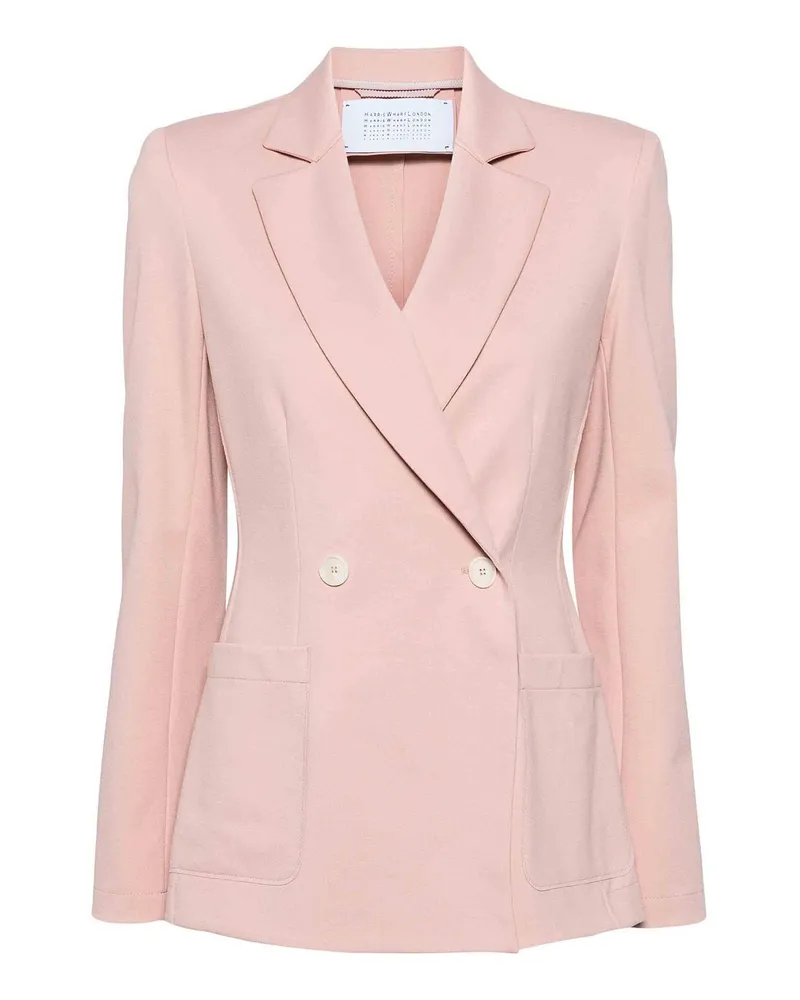 Harris Wharf London Blazer - Rosa Rosa