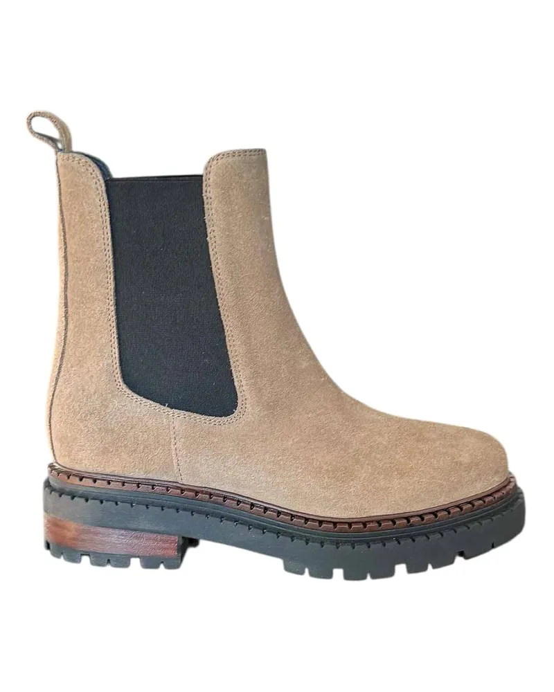 F.lli Bruglia Stiefeletten - Dunkelbeige Dunkelbeige