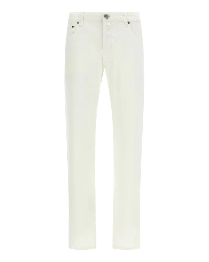 Jacob Cohën Straight Leg Jeans - Weiß Weiß