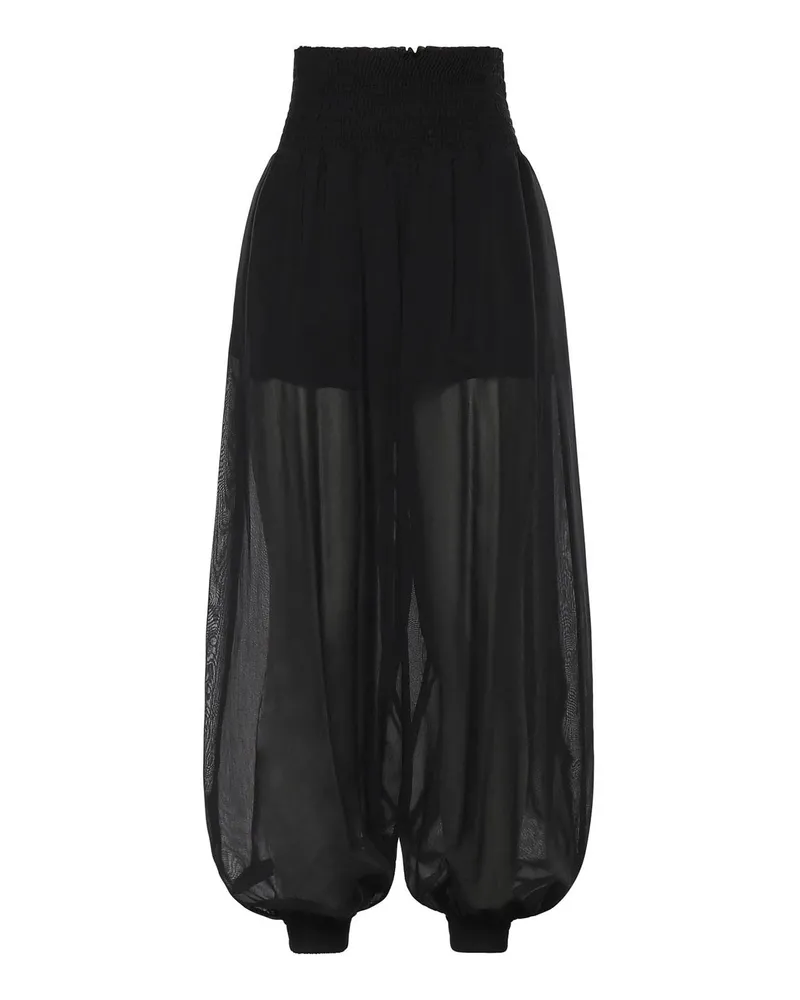 Pinko Casual Hose - Schwarz Schwarz
