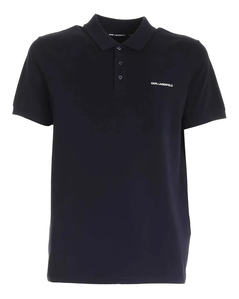 Karl Lagerfeld Poloshirt - Blau Blau