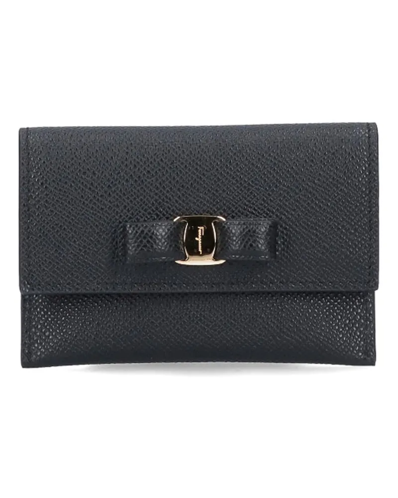 Ferragamo Portemonnaie - Schwarz Schwarz