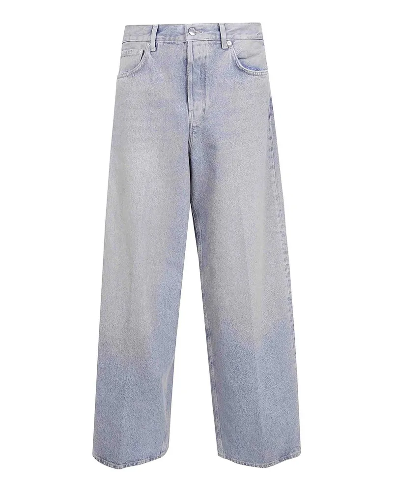 Haikure Straight Leg Jeans - Blau Blau