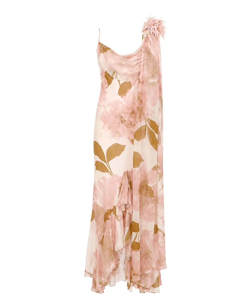 Clips Abendkleid - Rosa Rosa