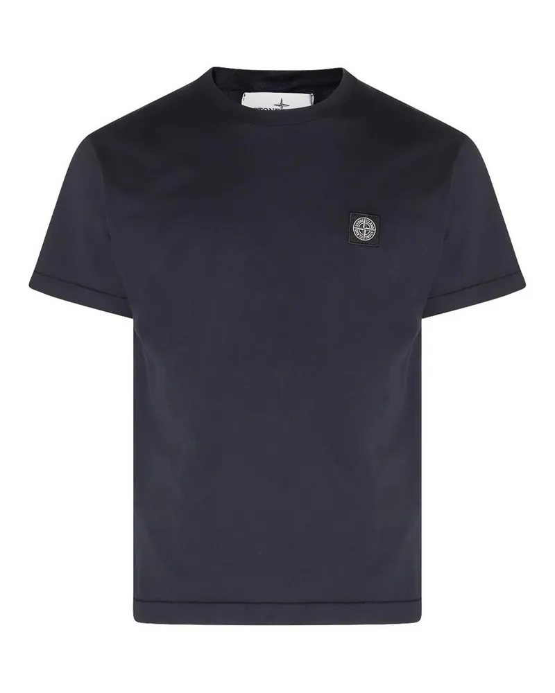 Stone Island T-Shirt - Blau Blau