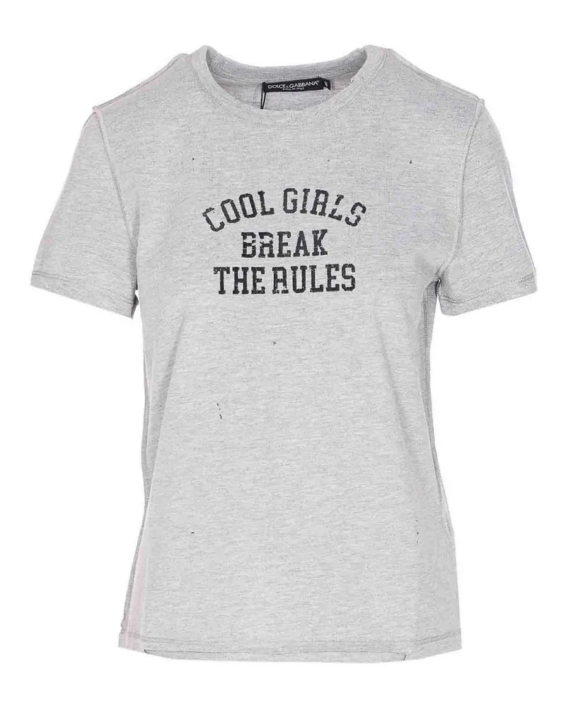 Dolce & Gabbana T-Shirt - Grau Grau