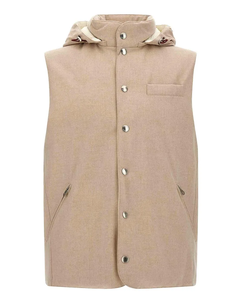 Brunello Cucinelli Weste - Beige Beige