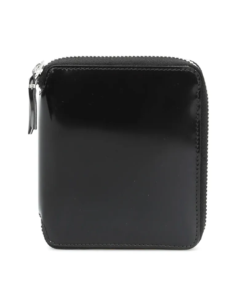 Comme des Garçons Mirror Inside zip-around wallet Schwarz