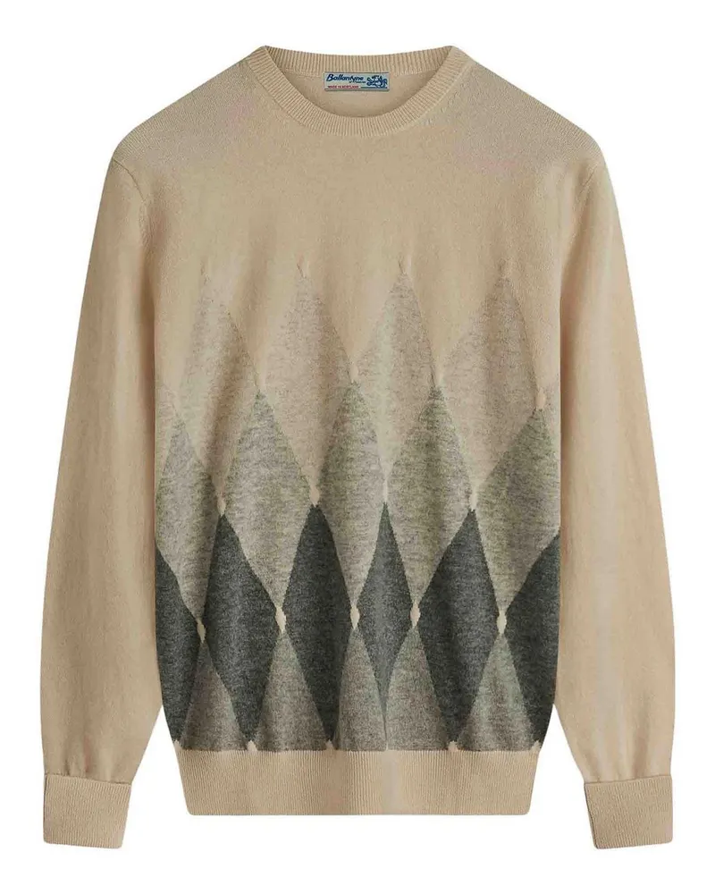 Ballantyne Rundhalspullover - Beige Beige