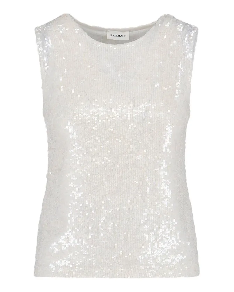 P.A.R.O.S.H. P. A.R. O H. Top - Weiß Weiß