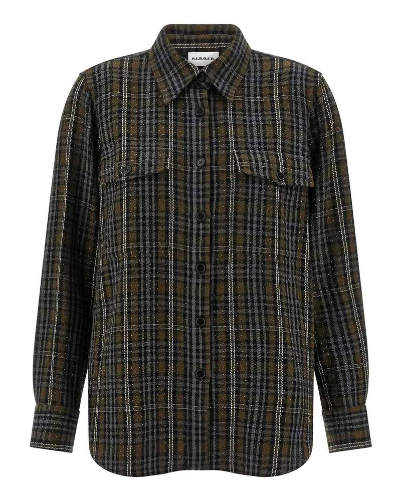 P.A.R.O.S.H. P. A.R. O.S. H. Hemd - Grün Grün