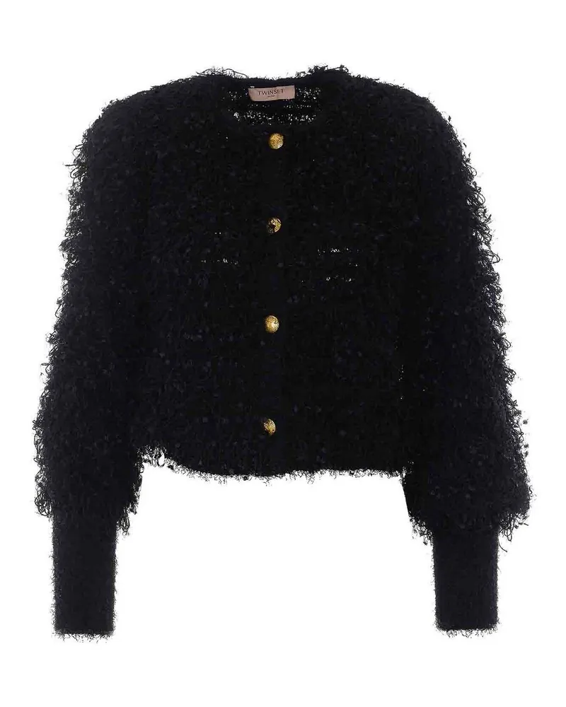 Twin-Set Cardigan - Schwarz Schwarz