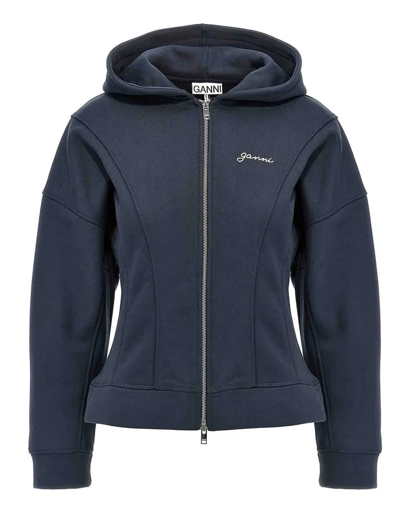 Ganni Sweatshirt - Blau Blau