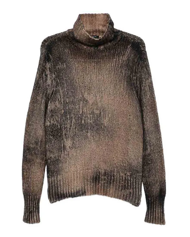 Avant Toi Rollkragenpullover - Braun Braun