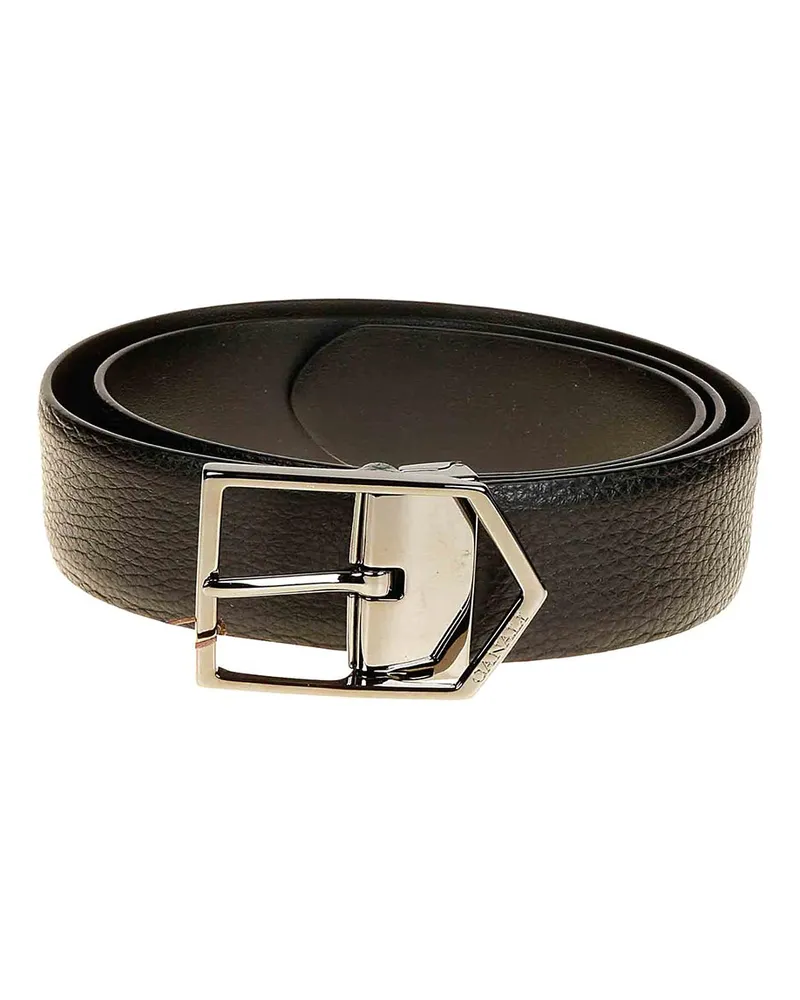 Canali Gürtel - Schwarz Schwarz