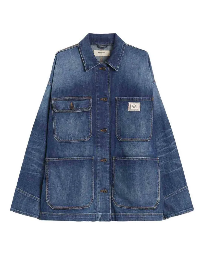 Max Mara Casualjacke - Blau Blau