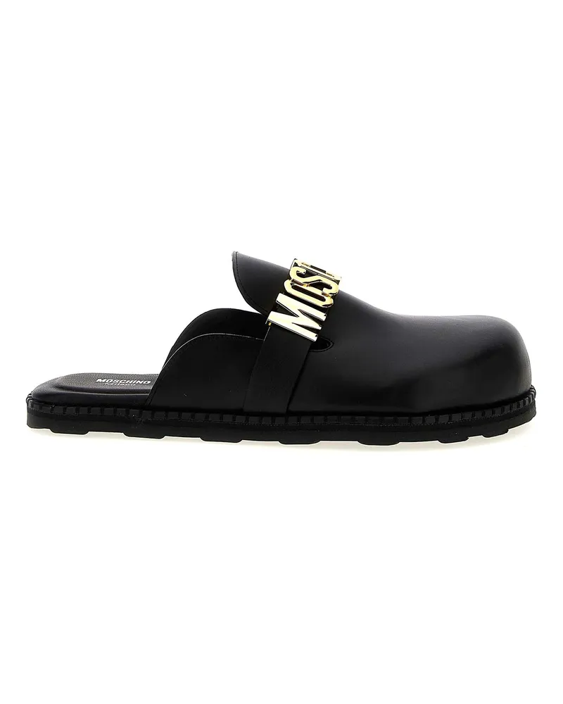 Moschino Mules - Schwarz Schwarz