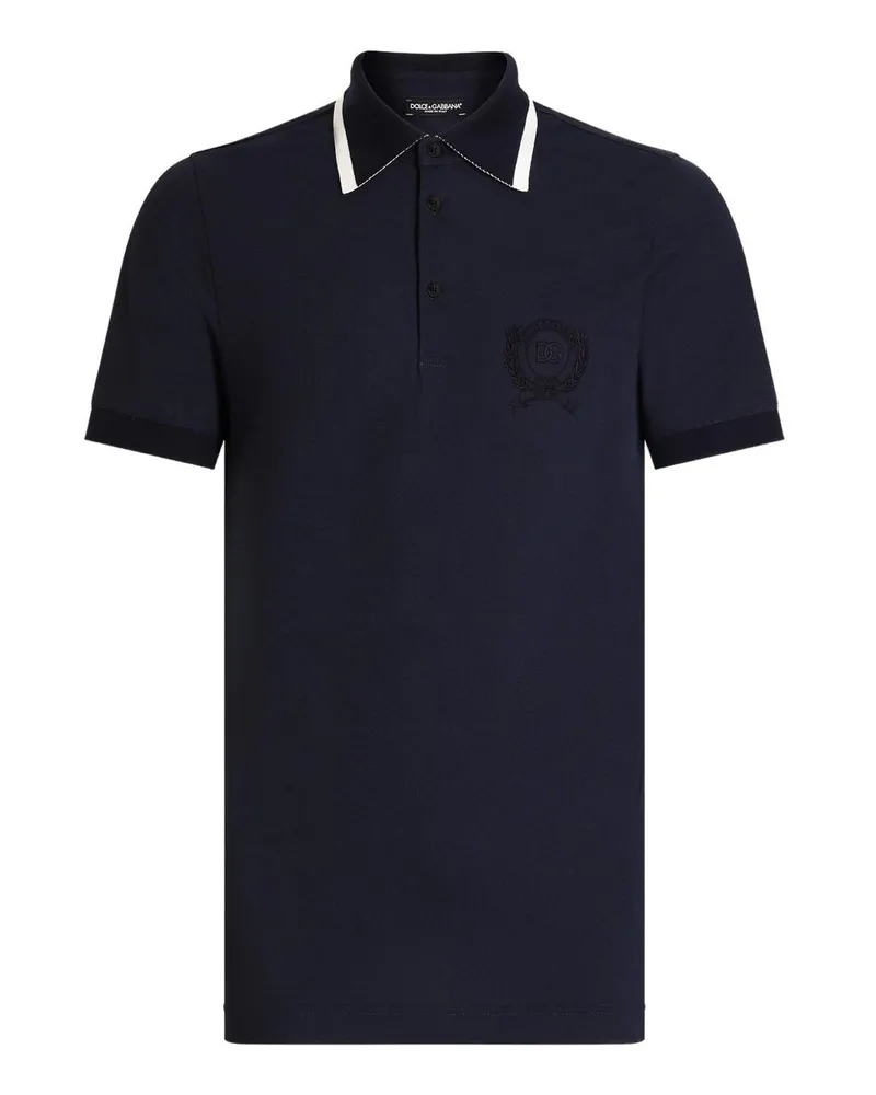 Dolce & Gabbana Poloshirt - Dunkelblau Dunkelblau