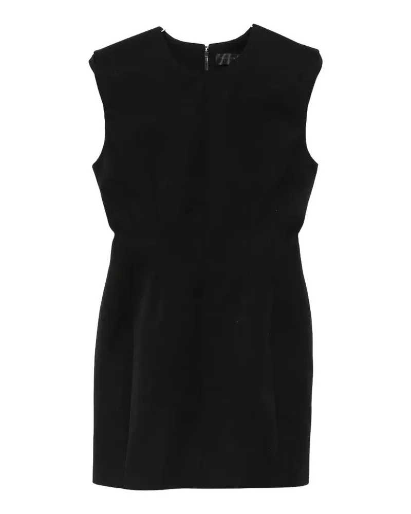Thierry Mugler Knielanges Kleid - Schwarz Schwarz