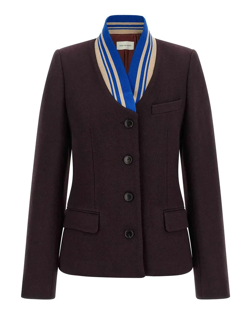 Dries van Noten Blazer - Lila Lila